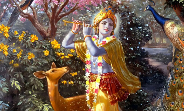 What color was Lord Krishna - onlineakhbarwala